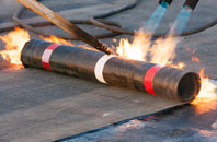 Shipping flat roof sealing